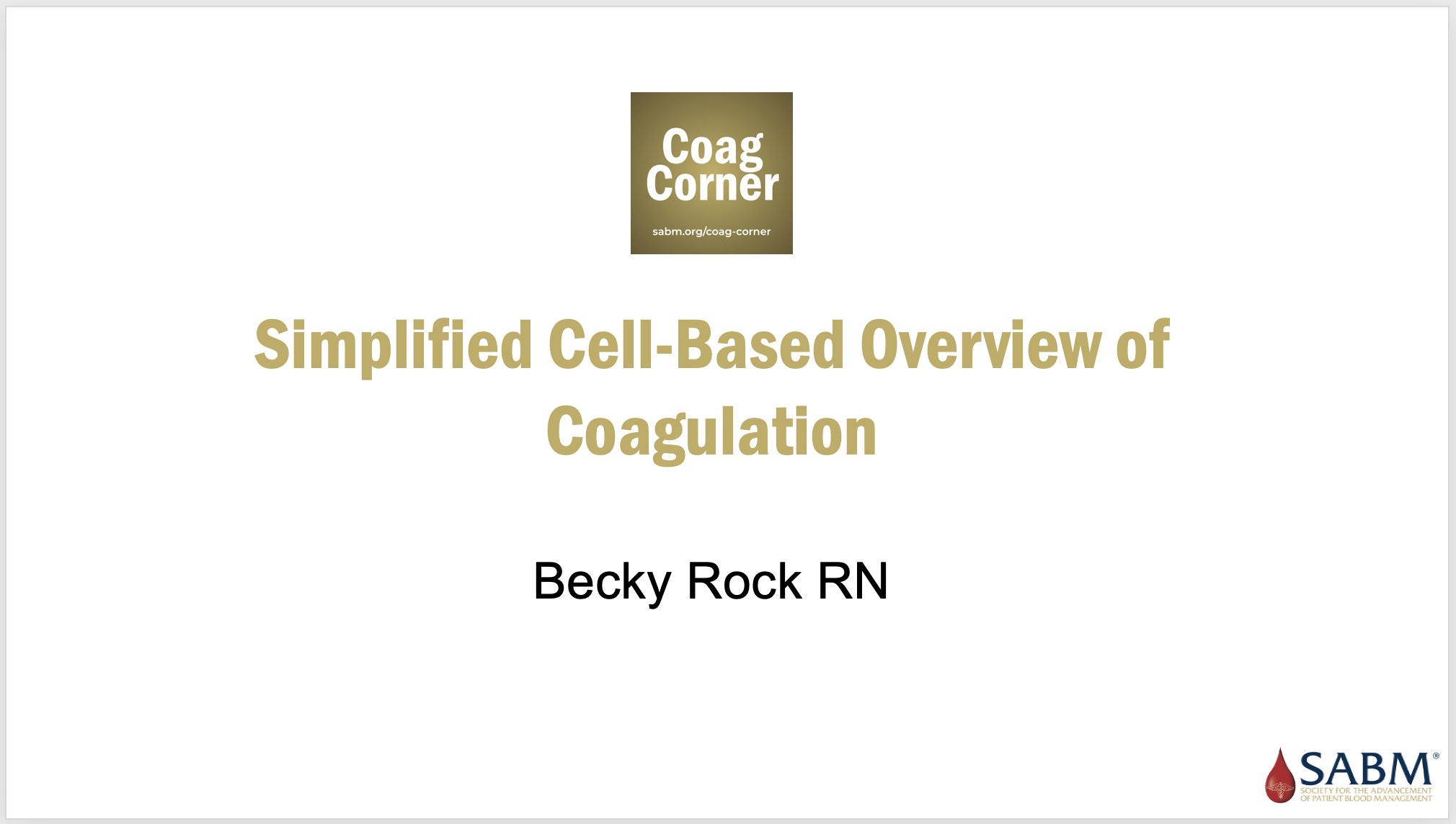 Cell-Based Model Presentation